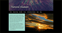 Desktop Screenshot of naturalshaman.com